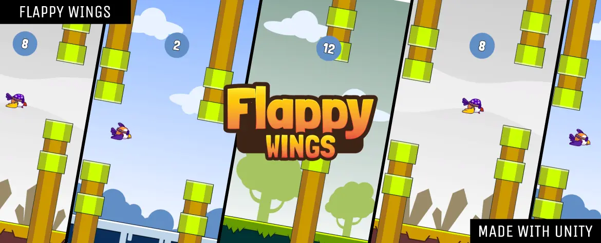 The bird is trying to avoid the obstacle while flying.